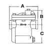 Inverted Bucket Steam Trap - Dimensions