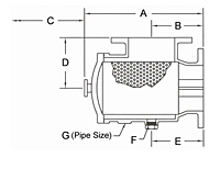 Suction Diffuser - Dimensions